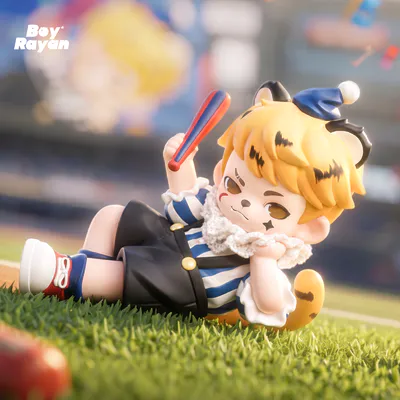 Rayan Batter Cat Figurine - TNT SPACE